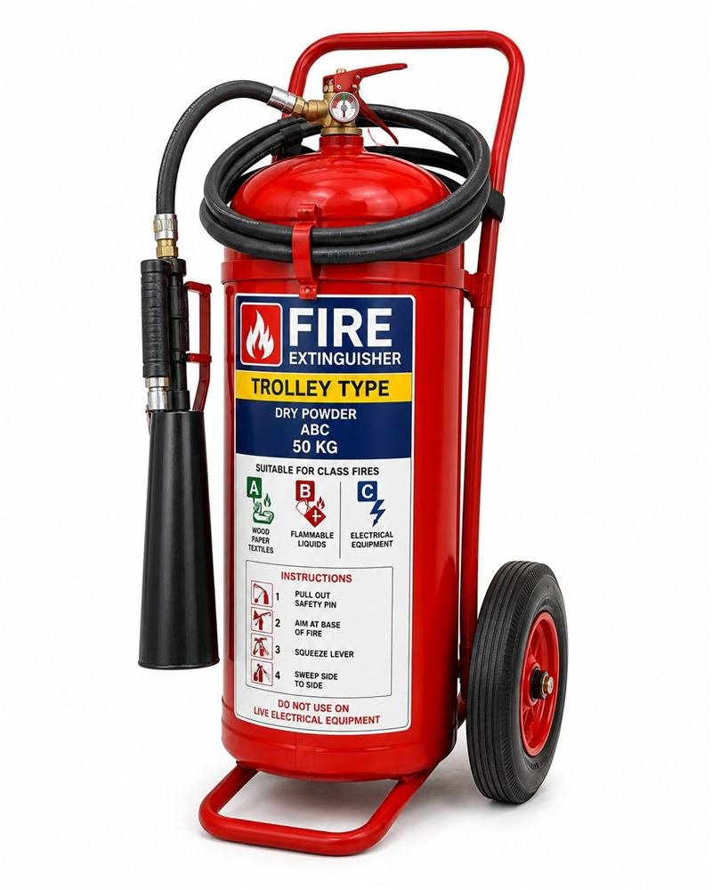 Trolley Type Fire Extinguishers